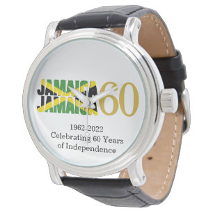 Montre Indépendance patriotique JAMAICA 60e anniversaire