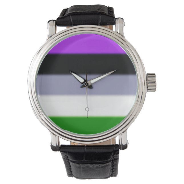 Montre Indicateur Falln Genderqueer Pride (devant)