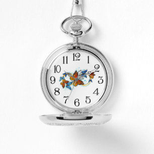 Montre Infinité de papillons monarques