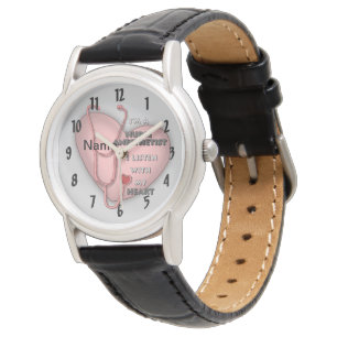 Montre Infirmière du Coeur Rouge Anesthétiste