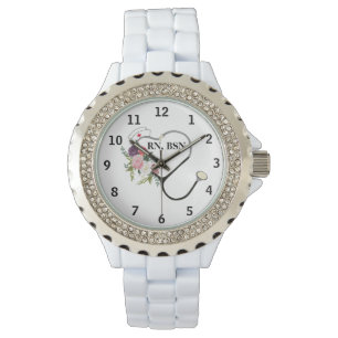 Montre Infirmière Stethoscope Infirmière Casquette eWatch