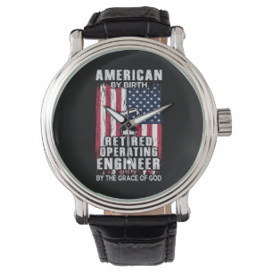 Montre Ingénieur américain ingénieur d'exploitation à la