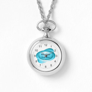 Montre Ingénieur électricien bleu