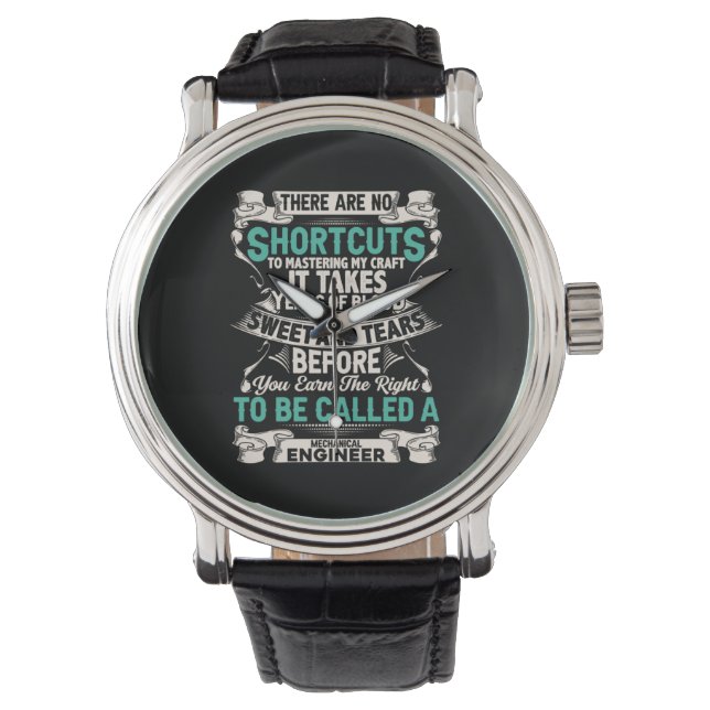 Montre Ingénieur mécanicien (devant)