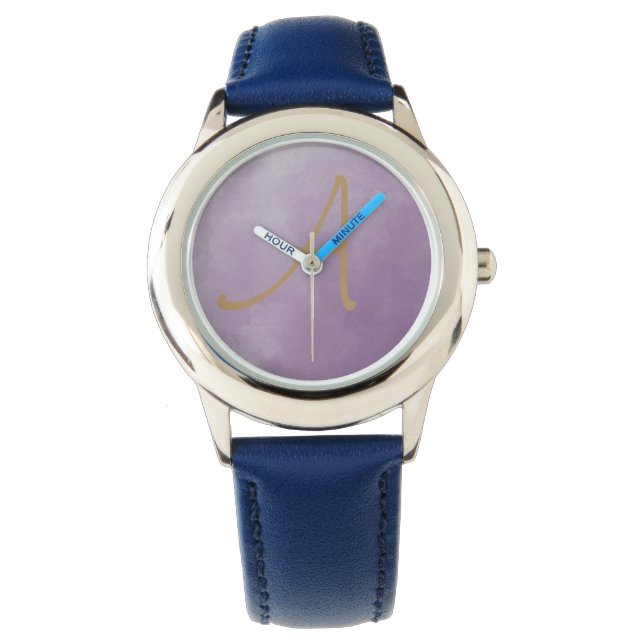 Montre Initiale personnalisable (devant)