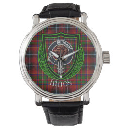Montre Innes Scottish Clan Tartan & Crest