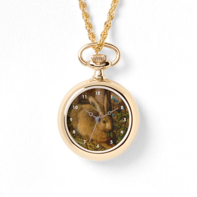 Montre Insérez votre propre image Lil Bunny dans le jardi (Recto)