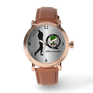 Montre Insigne de clan Abercrombie (son) Golf  