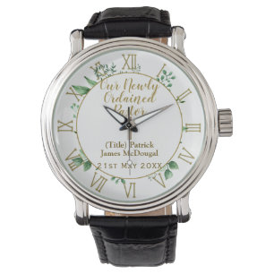 Montre Installation du pasteur Cadeau nouvellement comman