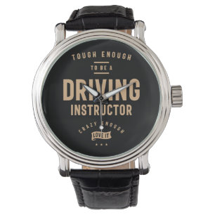 Montre Instructeur de conduite amusant Titre du travail P