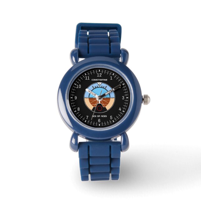 Montre Instrument de vol d'altitude amusant (Recto)