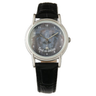 Montre Intense Llama Face Gros Plan Personnalisé