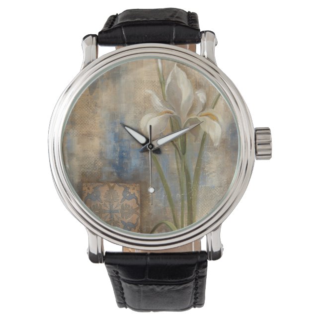 Montre Iris et carreaux (devant)