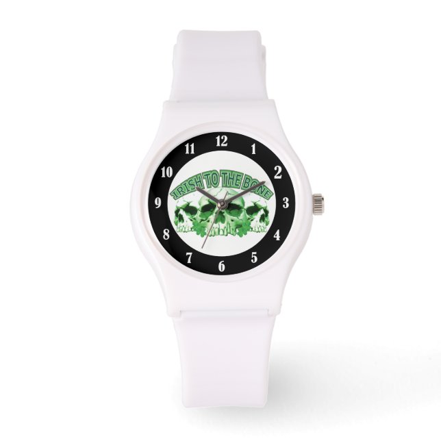 Montre Irlandais au crâne os (Recto)