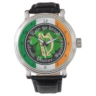 Montre Irlande pour toujours/Erin aller bragh/a terre/peu