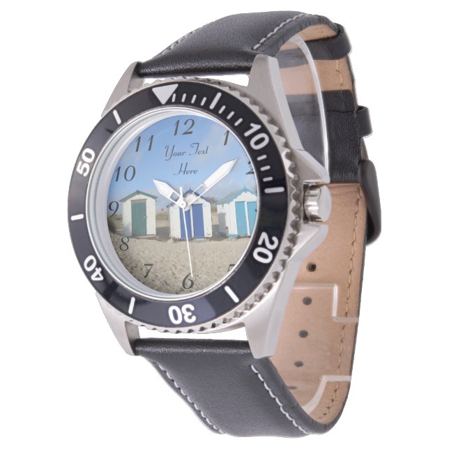 Montre ish seaside blue skies and beach huach (Incliné)