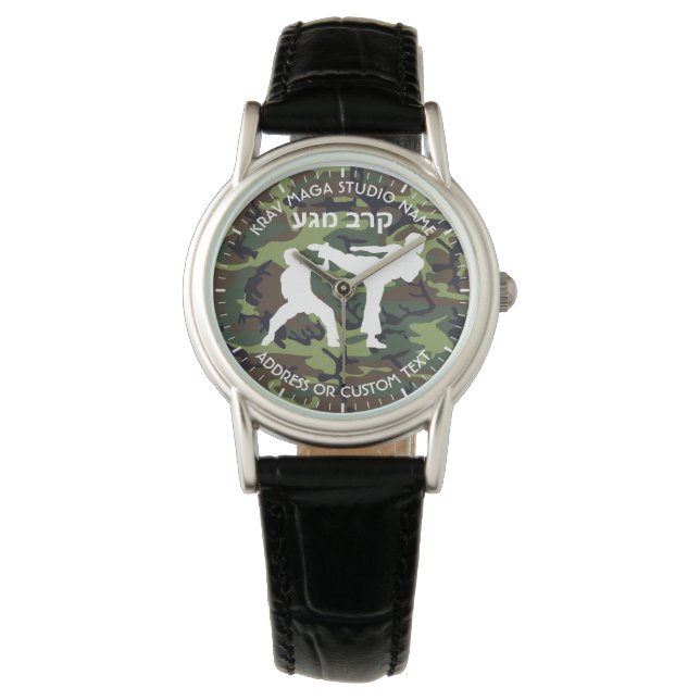 Montre Israël Combat Krav Maga Studio Owner (devant)