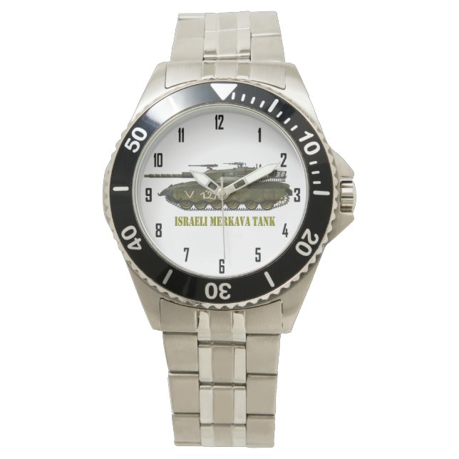MONTRE ISRAËL MERKAVA TANK (devant)