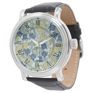 Montre Jacinthes des bois de nouveau d'art
