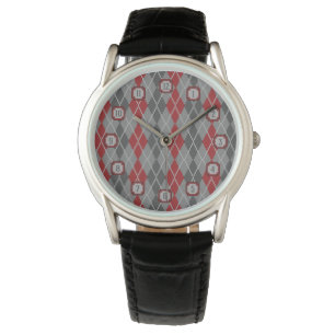 Montre Jacquard des cendres et des membres