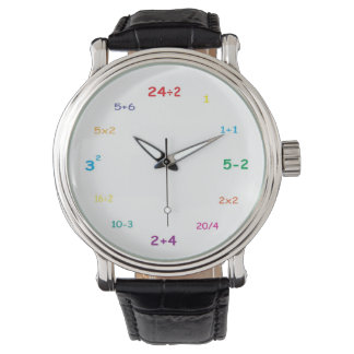 Montre J'adore les maths !
