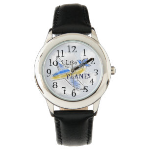 Montre J'aime des avions