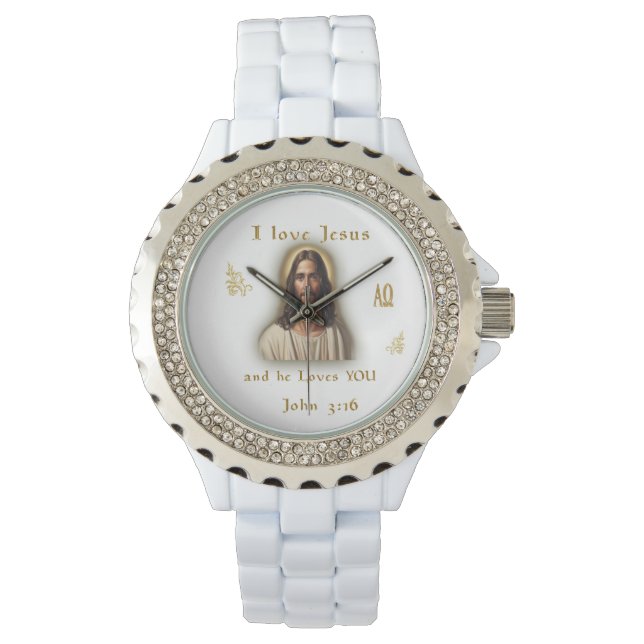 Montre J'aime Jésus (devant)