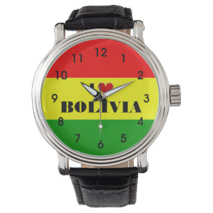 Montre J'aime la Bolivie