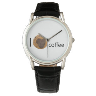 Montre J'aime le café