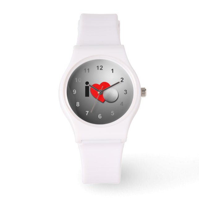 Montre J'Aime Le Golf. (Recto)