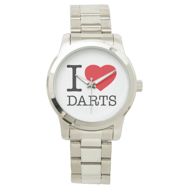 MONTRE J'AIME LES DARTS (devant)