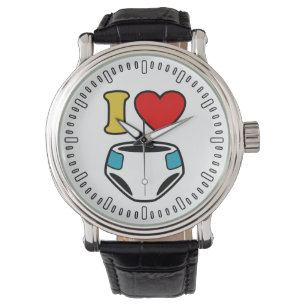 MONTRE J'AIME LES DIAPERS