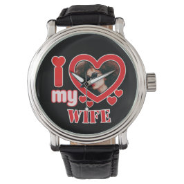 Montre J'Aime Ma Femme Personnalisée