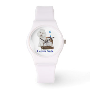 Montre J'aime mon caniche