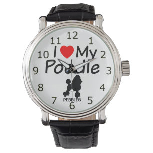 Montre J'Aime Mon Chien De Poodle