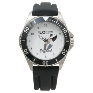 Montre J'aime mon mari garçon ami papa grand-père frère