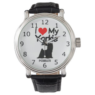 Montre J'Aime Mon Yorkshire Terrier Chien Yorkie