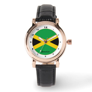 Montre Jamaican Flag & Jamaïque tendance mode / design
