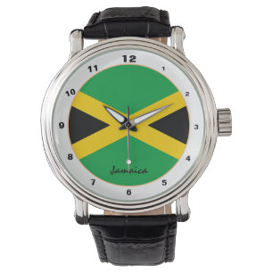Montre Jamaican Flag & Jamaïque tendance mode / design