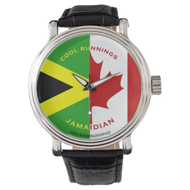 Montre Jamaidian Watch - Coups de Cool (devant)