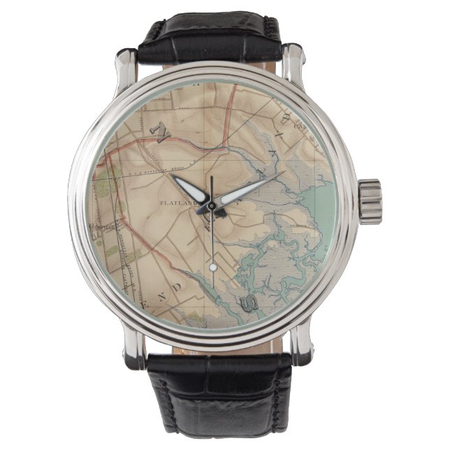 Montre Jamaïque Bay et Brooklyn (devant)