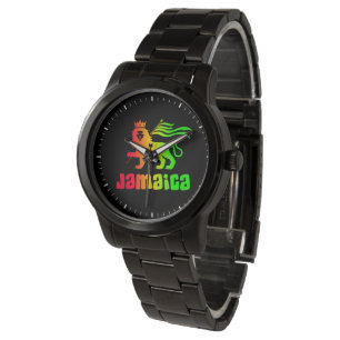 Montre Jamaïque Rasta Lion