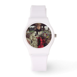 Montre James Tissot attendant à la station