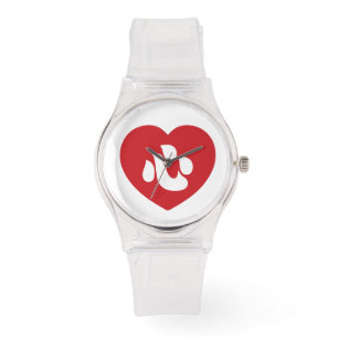 Montre Japonais Shin Kanji Kokoro Cœur 心