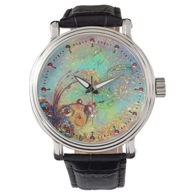 MONTRE JARDIN D'OMBRES PERDUES, MAGIQUE BUTTERFLY PLANTE  (devant)