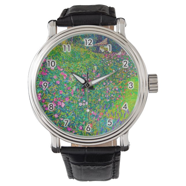 Montre Jardin Italien, Gustav Klimt (devant)
