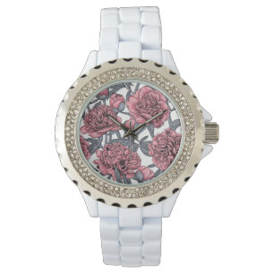 Montre Jardin rose