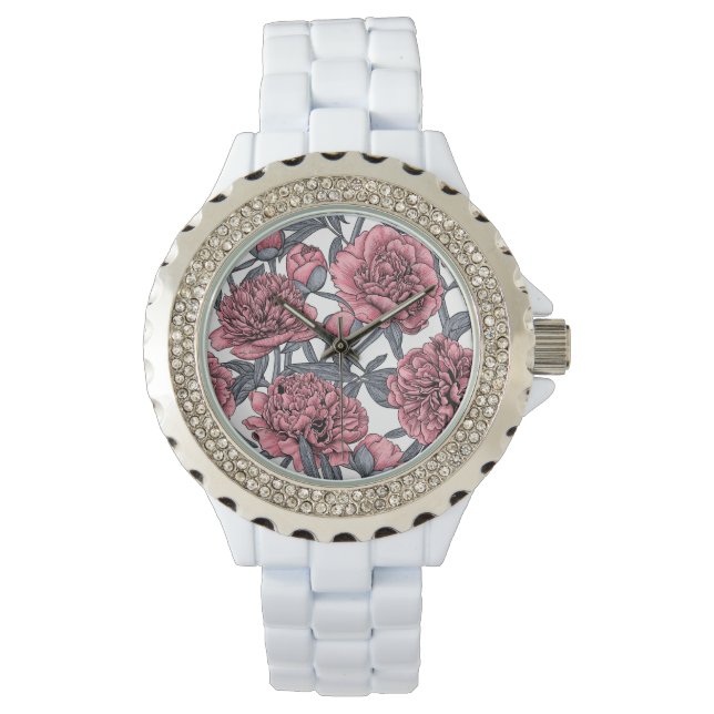 Montre Jardin rose (devant)