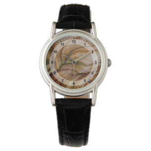 Montre Jasper de Deschutes de couleur marron