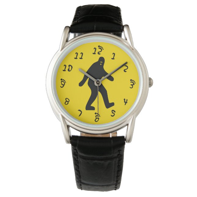 Montre Jaune Bigfoot (devant)